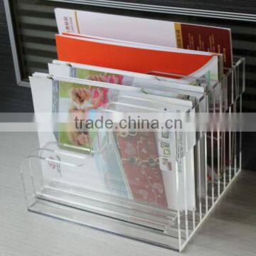 Hot Selling Custom Office Table Transparent File Stationery Shelf photo-6