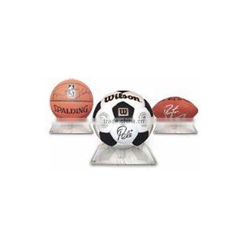Factory Wholsale Acrylic Soccer Ball Display Case/soccer Ball Holder/lucite Ball Display Box photo-4