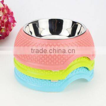 hot selling non slip stainless steel bowl pet