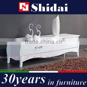 White tv Stand, High Gloss White Wall tv Stand Cabinet, Modern tv Stand White Lacquer tv Stand E-152