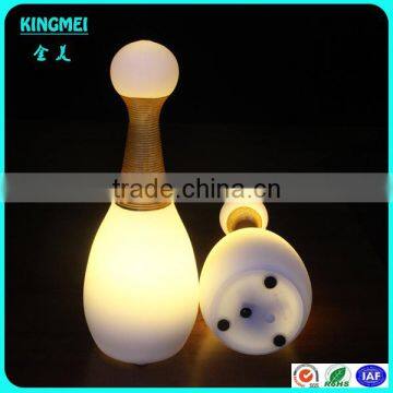 Triangle 3d Rechargeable LED Table Lamp & Table Lamp With Battery & Light up Lamp Plastic photo-6