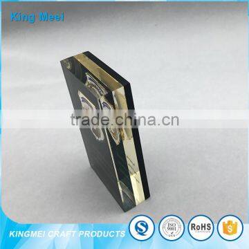 High Quality Acrylic Desk Acrylic Paper Weight Acrylic Coin Box photo-3