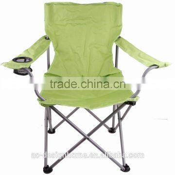 LIME GREEN 600D POLYESTER/STEEL BEACH CHAIR