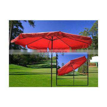 10" Ft Crank Tiltable Aluminum Umbrella for Outdoor, Market, Beach and Garden photo-5