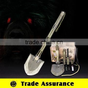 Tactical Survival metal shovel ,outdoor camping equipments ,self defence tool