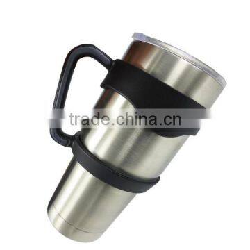 YE TI COOLERS 30OZ STAINLESS STEEL RAMBLER TUMBLERcustom Coffee Mug With Plastic Holder photo-2