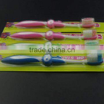 Wholesale Daily Use Travel Office Big Handle Soft Family Funny Kids Tooth Brushes photo-3