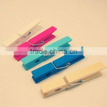 colorful wooden decorative peg