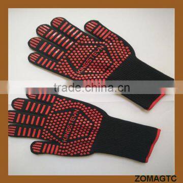 Wholesale Aramid Fiber Heat Resistant BBQ Gloves Cooking Gloves photo-2