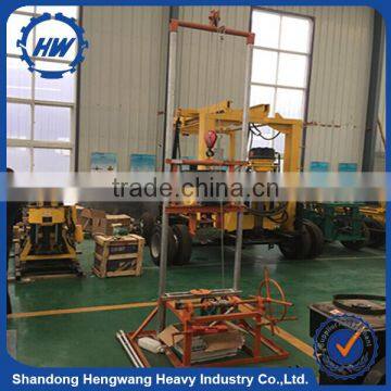 Best selling portable water well drilling rig with gasoline engine