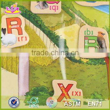 Wholesale Preschool Wooden Magnetic Puzzles for Toddlers Funny 28 Pieces Wood Magnetic Puzzles for Toddlers W14J001 photo-5