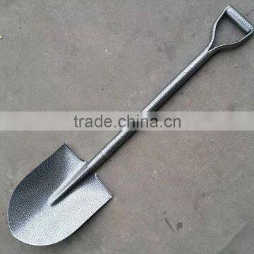 All Steel Sharp Shovel with steel handle from Guangzhou supplier