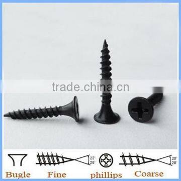 Black Phosphated Surface Fine Thread Drywall Screws photo-3