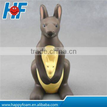 Kangaroo Shaped Squeeze PU Foam Toy