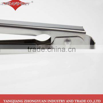 ZY-H1002 Kitchen Utensils Bbq Stainless Steel Food Tongs photo-3