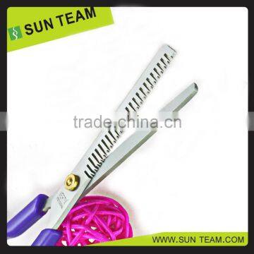 Coating Zig Zag Blade Hair Cutting Scissors Barber Scissor photo-3