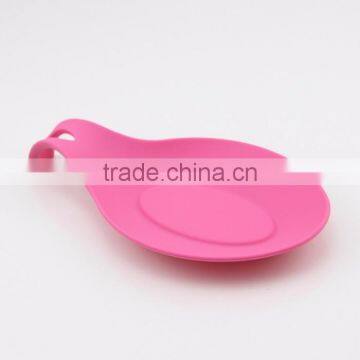 Professional Good Quality Soft Handle Silicone Spoon Tray photo-3