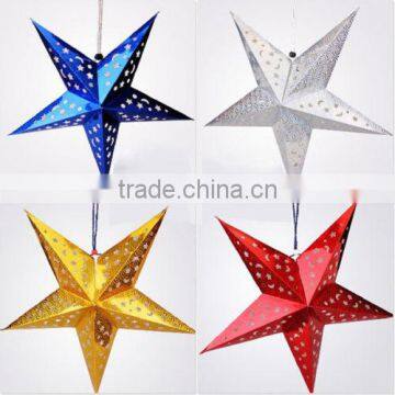 Cheap 2016 Xmas String Hanging 30 45 60cm Star for Christmas Party Decoration Christmas Tree Ornament photo-4