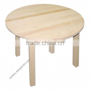 round wooden table