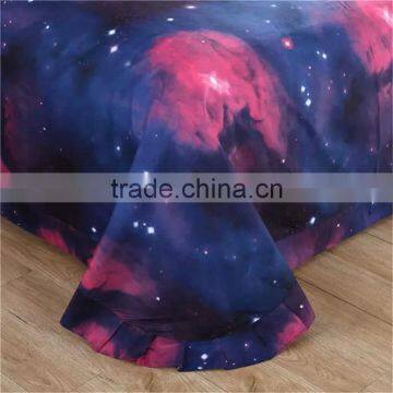 2016 New 4/3pcs Galay 3D Bedding Sets Universe Outer Space Duvet Cover Bed Sheet / Fitted Bed Sheet Pillowcase Twin Queen King photo-2