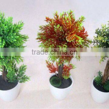 Artificial boxwood topiary tree