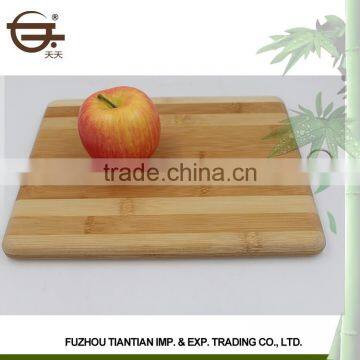 Promotional Natural Strong Kitchen Square Vegetable Wood/bamboo Organic Cutting Board