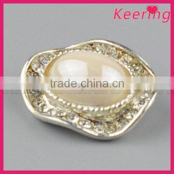 Vogue Hotsale Latest Design Acrylic Rhinestone Button Pins for Garments From Keering WBK-1459 photo-3