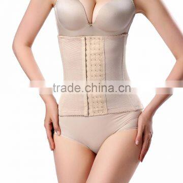 Popular style women slim body steel boned free corset waist trainer