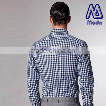 Double collar stylish men dress shirt35-2