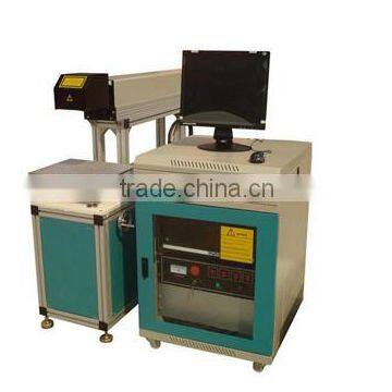 CO2 Laser marking machine for Leather , plastic , rubber