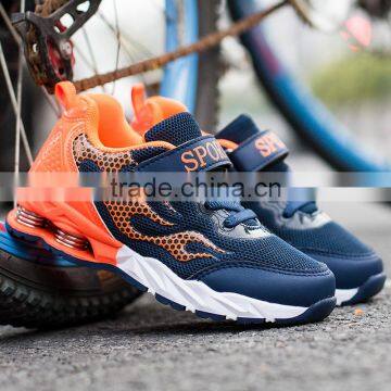 2017 Children Fashion Shoes for Boys and Girls,factory Wholesale Fabric Mesh Shoes,fire Logo Shoes for Children photo-5