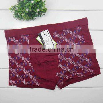 Printed Men Boyshort Hot Selling Men Underwear Factory Price Wholesale Men Boxer Briefs Boyshort photo-3