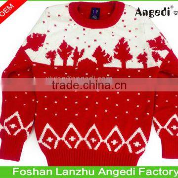 2016 fashion Christmas apparel knitted Xmas jumper children winter Wool Knitted Christmas Jumpers