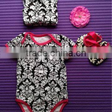 Latest Design Printed Newborn Girl Clothing Kids Clothes Wholesale Cotton Jumpsuit Clothing Summer Newborn Baby Romper