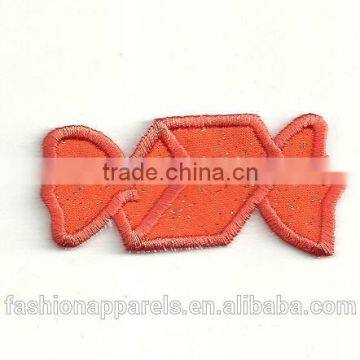 Custom High Quality Embroidered Creative Food Patch for Clothes Embroidery Patch Made in China Choose Size/color photo-6