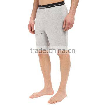 Grey Wholesale Plain High Quality Mens Sweat Shorts photo-3
