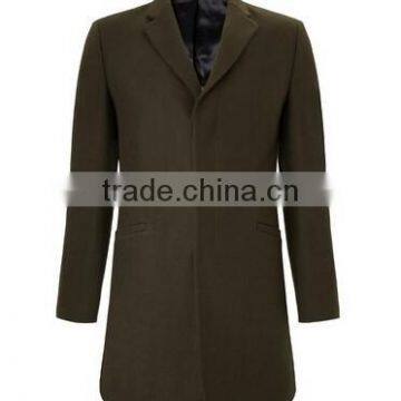 2014 Winter Season Latest Style Formal Occasion Slim Fit Mens Cashmere Men Coat photo-3