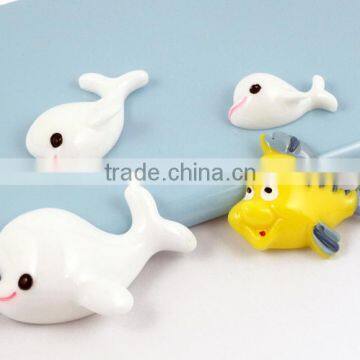 high imitation dolphin animal design resin charms fashion animal resin charms phone sticker for kids toys gifts