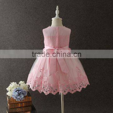 2017 wholesale price free sample short frock designs girls boutique dresses sequin girl dress