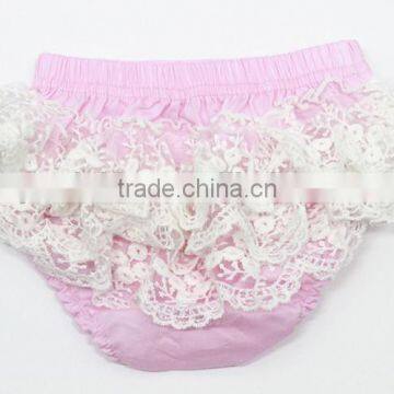 Boutique Girls Clothing Icing Shorts Bloomers Plain Pink Chiffon Baby Kids Girls Bloomers
