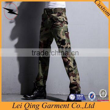 Autumn Mens Military Camo Heavy Duty Cargo Pants photo-2