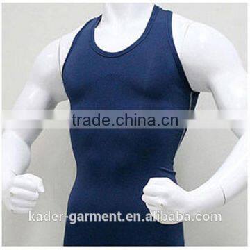 Mens Compression Under Base Layer Tank Top Vest Gym Muscle Bodybuilding Clothing photo-2