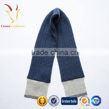 Warm Cable Winter Baby Kids Wool Scarf