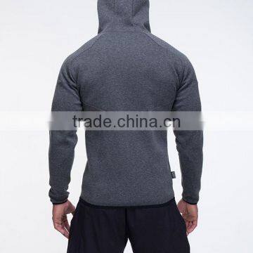 MEN MUSCLE FIT ZIPPER JACKET 2.0 GREY