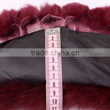 Myfur White Fox Fur Genuine Fox Body Fur Wholesale Garment Accessory Collar photo-5
