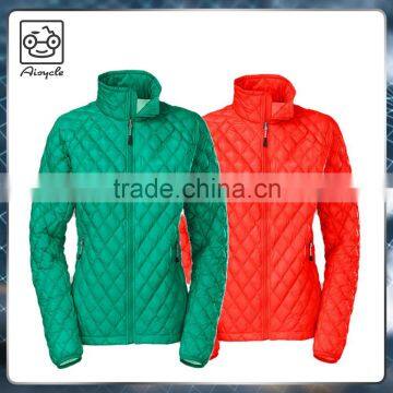 Custom cold weather coats winter down jacket for women