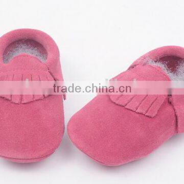 High Quality Suede Leather Moccains for Baby, Prewalk Leather Moccains photo-5