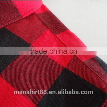 Latest Fashion Custom Designer Big Check Flannel Shirt photo-2