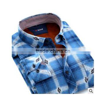 2015 Custom Plaid Flannel Casual Shirt For Men photo-6