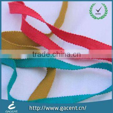 High Quality Custom Logo Designs Cotton Petersham Ribbon